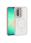 Galaxy A17 Kılıf Standlı ve Kamera Lens Hediyeli Zore Etro Kapak