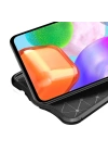 Galaxy A21S Kılıf Zore Niss Silikon Kapak