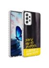 Galaxy A23 Kılıf Airbag Kenarlı Renkli Desenli Silikon Zore Elegans Kapak