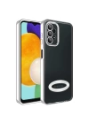 Galaxy A23 Kılıf Kamera Korumalı Logo Gösteren Zore Omega Kapak