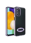 Galaxy A23 Kılıf Kamera Korumalı Logo Gösteren Zore Omega Kapak