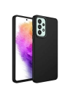 Galaxy A23 Kılıf Metal Çerçeve ve Buton Tasarımlı Silikon Zore Luna Kapak