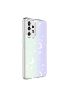 Galaxy A23 Kılıf Zore M-Blue Desenli Kapak