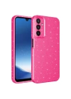 Galaxy A24 Kılıf Kamera Korumalı Simli Lüks Zore Koton Kapak