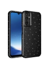 Galaxy A24 Kılıf Kamera Korumalı Simli Lüks Zore Koton Kapak