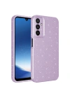 Galaxy A24 Kılıf Kamera Korumalı Simli Lüks Zore Koton Kapak