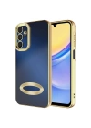 Galaxy A25 Kılıf Kamera Korumalı Logo Gösteren Zore Omega Kapak
