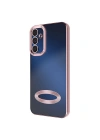 Galaxy A25 Kılıf Kamera Korumalı Logo Gösteren Zore Omega Kapak
