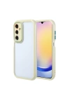 Galaxy A25 Kılıf Kamera Korumalı Renkli Kenar ve Çerçeve Tasarımlı Zore Vitamin Kapak
