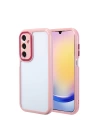 Galaxy A25 Kılıf Kamera Korumalı Renkli Kenar ve Çerçeve Tasarımlı Zore Vitamin Kapak
