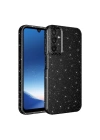 Galaxy A25 Kılıf Kamera Korumalı Simli Lüks Zore Koton Kapak