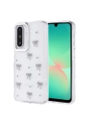 Galaxy A26 Kılıf Airbag Tasarımlı Simli Şeffaf Zore Kutup Kapak