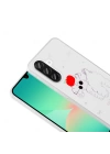 Galaxy A26 Kılıf Şeffaf Figürlü Zore Folk Sert Kapak