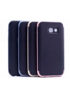 Galaxy A3 2017 Kılıf Zore İnce Mono Karbon Silikon Kapak