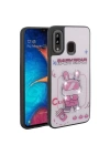 Galaxy A30 Kılıf Parlayan Kabartmalı İkonik Figürlü Zore Amas Silikon Kapak