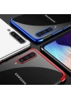 Galaxy A30S Kılıf Zore Dört Köşeli Lazer Silikon Kapak