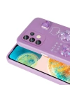 Galaxy A32 4G Kılıf Kabartma Figürlü Parlak Zore Toys Silikon Kapak