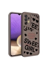 Galaxy A32 4G Kılıf Kamera Korumalı Baskılı Arka Yüzey Zore Klas Kapak