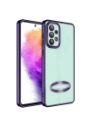 Galaxy A33 5G Kılıf Kamera Korumalı Logo Gösteren Zore Omega Kapak