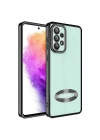 Galaxy A33 5G Kılıf Kamera Korumalı Logo Gösteren Zore Omega Kapak