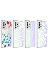 Galaxy A33 5G Kılıf Zore M-Blue Desenli Kapak