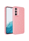 Galaxy A34 Kılıf Kamera Korumalı Simli Lüks Zore Koton Kapak