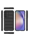 Galaxy A35 Kılıf Esnek TPU Oyuklu Arka Yüzey Tasarımlı Zore Etnik Silikon Kapak