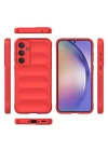 Galaxy A35 Kılıf Esnek TPU Oyuklu Arka Yüzey Tasarımlı Zore Etnik Silikon Kapak