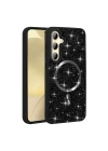 Galaxy A35 Kılıf Parlak Taşlı Tasarım Zore Pırlanta Kapak