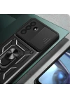 Galaxy A36 Kılıf Magnetik Standlı Kamera Korumalı Zore Sürgülü Vega Kapak