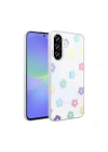 Galaxy A36 Kılıf Şeffaf Figürlü Zore Folk Sert Kapak