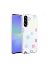 Galaxy A36 Kılıf Şeffaf Figürlü Zore Folk Sert Kapak