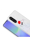Galaxy A36 Kılıf Şeffaf Figürlü Zore Folk Sert Kapak