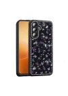 Galaxy A36 Kılıf Taşlı ve Simli Tasarım Zore Azra Kapak