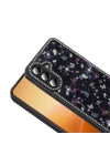 Galaxy A36 Kılıf Taşlı ve Simli Tasarım Zore Azra Kapak