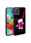 Galaxy A51 Kılıf Parlayan Kabartmalı İkonik Figürlü Zore Amas Silikon Kapak