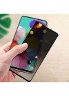 Galaxy A52 Zore New 5D Privacy Temperli Ekran Koruyucu
