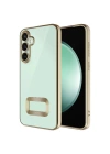Galaxy A56 Kılıf Kamera Korumalı Logo Gösteren Zore Omega Kapak