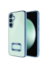 Galaxy A56 Kılıf Kamera Korumalı Logo Gösteren Zore Omega Kapak