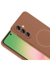 Galaxy A56 Kılıf M-safe Şarj Özellikli Zore Meta Kapak