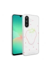 Galaxy A56 Kılıf Şeffaf Figürlü Zore Folk Sert Kapak
