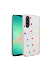 Galaxy A56 Kılıf Şeffaf Figürlü Zore Folk Sert Kapak