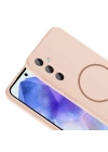 Galaxy A57 Kılıf M-safe Şarj Özellikli Zore Meta Kapak