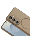 Galaxy A57 Kılıf M-safe Şarj Özellikli Zore Tea Kapak