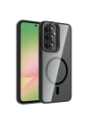 Galaxy A57 Kılıf Standlı ve Kamera Lens Hediyeli Zore Etro Kapak