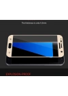 Galaxy A7 2016 Zore Ekranı Tam Kaplayan Düz Cam Koruyucu