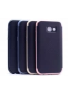 Galaxy A7 2017 Kılıf Zore İnce Mono Karbon Silikon Kapak