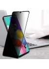 Galaxy A71 Zore New 5D Privacy Temperli Ekran Koruyucu