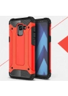 Galaxy A8 Plus 2018 Kılıf Zore Crash Silikon Kapak