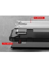 Galaxy A8 Plus 2018 Kılıf Zore Crash Silikon Kapak